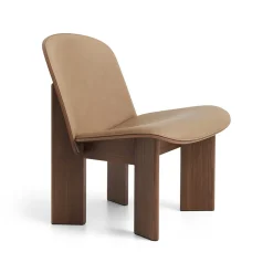 Fauteuil Chisel rembourré - Cuir