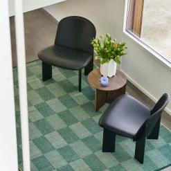 Fauteuil Chisel rembourré - Cuir