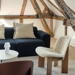 Fauteuil Chisel rembourré - Peau de Mouton