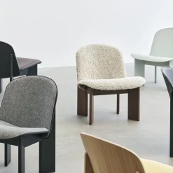 Fauteuil Chisel rembourré - Peau de Mouton