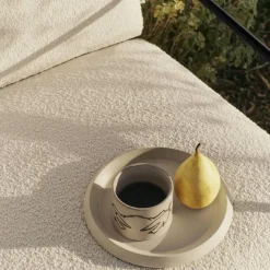 Fauteuil desert - pure bouclé