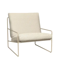 Fauteuil desert - pure bouclé