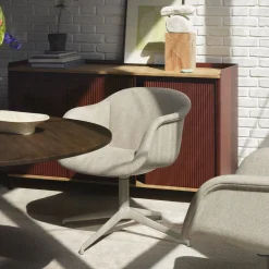 Fauteuil Fiber Soft Pied Central