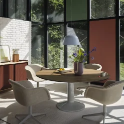 Fauteuil Fiber Soft Pied Central