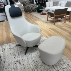 Fauteuil Harbor et Ottoman Laidback (Outlet)