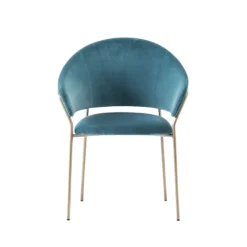 Fauteuil Jazz 3716 - Velour bleu (Outlet)