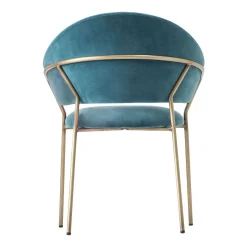 Fauteuil Jazz 3716 - Velour bleu (Outlet)