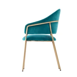 Fauteuil Jazz 3716 - Velour bleu (Outlet)