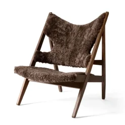 Fauteuil Knitting Peau de Mouton