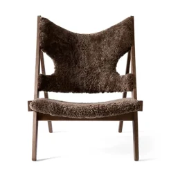 Fauteuil Knitting Peau de Mouton
