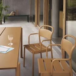 Fauteuil Linear Steel