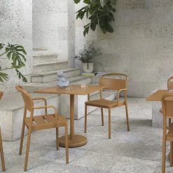 Fauteuil Linear Steel