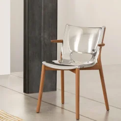 Fauteuil Poêle - Acier poli (Outlet)