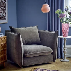 Fauteuil rembourré Austin