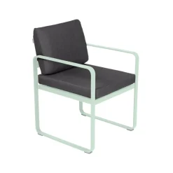 Fauteuil repas Bellevie - gris graphite