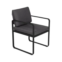 Fauteuil repas Bellevie - gris graphite