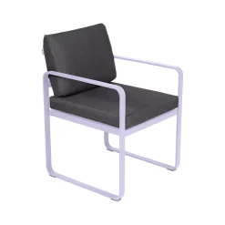 Fauteuil repas Bellevie - gris graphite