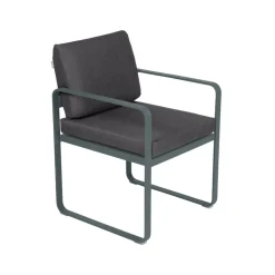 Fauteuil repas Bellevie - gris graphite