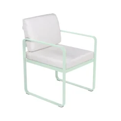 Fauteuil repas Bellevie - blanc grisé