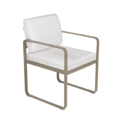 Fauteuil repas Bellevie - blanc grisé