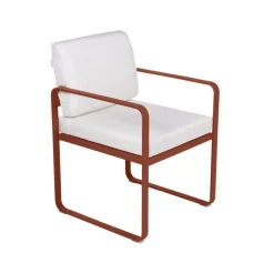 Fauteuil repas Bellevie - blanc grisé
