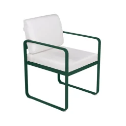 Fauteuil repas Bellevie - blanc grisé