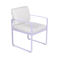 Fauteuil repas Bellevie - blanc grisé