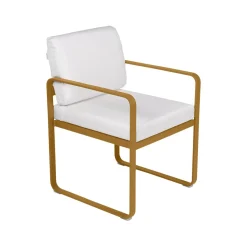 Fauteuil repas Bellevie - blanc grisé