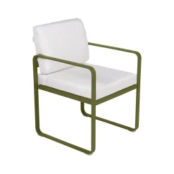 Fauteuil repas Bellevie - blanc grisé