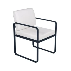 Fauteuil repas Bellevie - blanc grisé