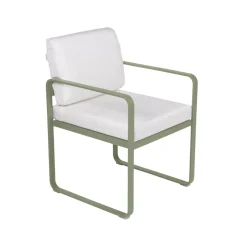 Fauteuil repas Bellevie - blanc grisé