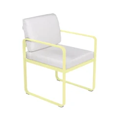 Fauteuil repas Bellevie - blanc grisé