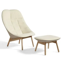 Fauteuil Uchiwa avec Ottoman