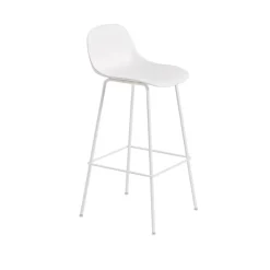 Fiber Bar Stool 75cm - Tube base (Recyclé)
