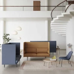 Fiber Lounge Chair Tube Base