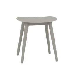 Fiber tabouret - piètement bois