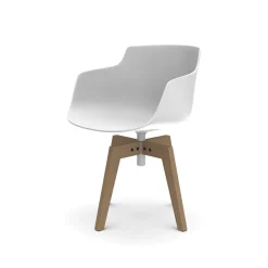 Flow Slim fauteuil chêne