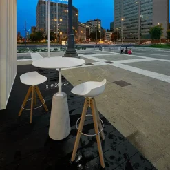 Flow Stool chêne massif