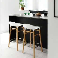 Form Barstool - Chêne