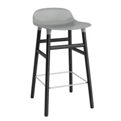 Form Barstool - Chêne noir