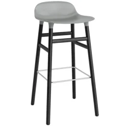 Form Barstool - Chêne noir