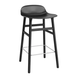 Form Barstool - Chêne noir