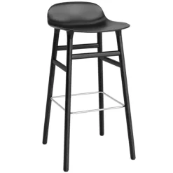 Form Barstool - Chêne noir