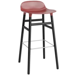 Form Barstool - Chêne noir