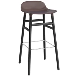Form Barstool - Chêne noir