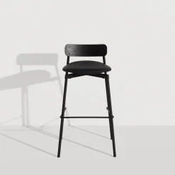 Fromme Bois - Tabouret de bar rembourré
