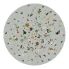 Garden of Eden Tapis Rond Gris