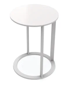Guéridon Frank - Blanc (Outlet)