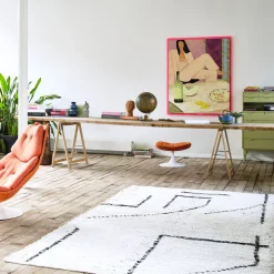 Hand Woven Coton Rug 200 x 300 cm