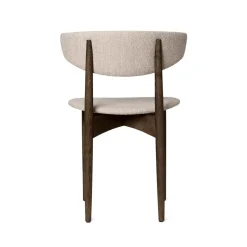 Herman Dining Chair - Bois - Rembourrée